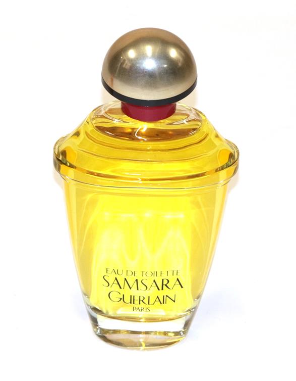Lot 6315 - 'Samsara' by Guerlain Large Advertising Display Dummy Factice, the glass bottle with stepped...