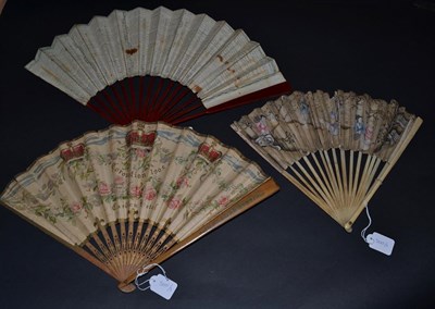 Lot 5001 - Royalty: Two Paper Fans from different decades, commencing with England Since The Conquest, a...