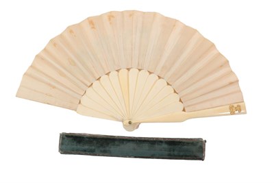 Lot 5126 - Alexandre: A Fan from the Workshops of French Fan Maker Alexandre, late 19th century, circa 1880's