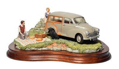 Lot 37 - Border Fine Arts 'A Day in the Country' (Morris 100 Traveller), model No. JH93 by David Walton,...