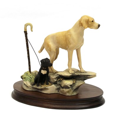 Lot 89 - Border Fine Arts 'Fell Hound and Lakeland Terrier', model No. L92 by Mairi Laing Hunt, limited...