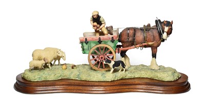 Lot 171 - Border Fine Arts 'Supplementary Feeding' (Tipcart), model No. JH57 by Anne Butler, limited...