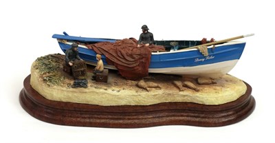 Lot 174 - Border Fine Arts 'The Bonnie Fisher Lad', model No. B0931 by Hans Kendrick, limited edition...