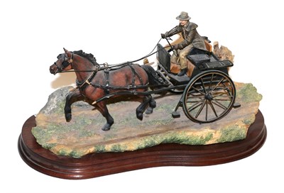 Lot 176 - Border Fine Arts 'The Country Doctor' (Man and Gig), model No. JH63 by Ray Ayres, limited...