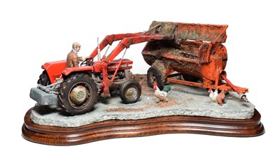 Lot 201 - Border Fine Arts 'Where There's Muck There's Money', model No. B0857 by Ray Ayres, limited...