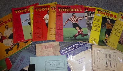Lot 3005 - Football Related: An Interesting Collection Of Programmes And Booklets including FA Amateur...