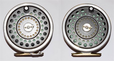 Lot 3064 - A Hardy Marquis Salmon No2 Salmon Fly Reel along with a further Hardy Marquis salmon No2 salmon fly