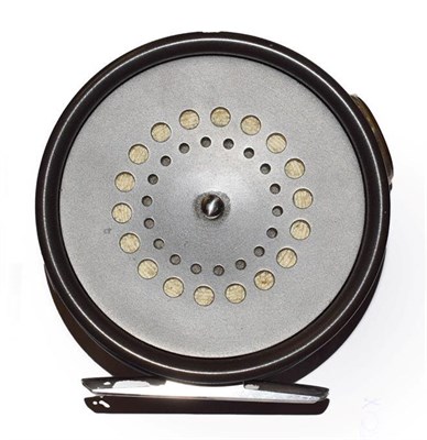 Lot 3068 - A Hardy Prefect 3 3/8'' RHW Trout Fly Reel with ceramic line guard.