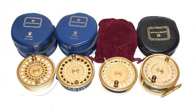 Lot 3072 - A Hardy Sovereign #11/12 Salmon Fly Reel. Limited Edition number 396 and complete wit 3...
