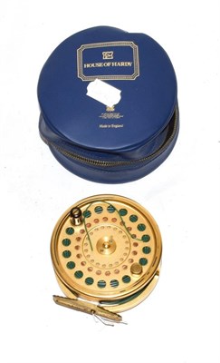 Lot 3073 - A Hardy Sovereign 4'' #11/12 Salmon Fly Reel Limited Edition No730