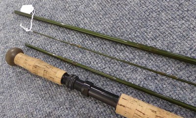 Lot 3084 - A Sage ''Z-Axis'' 4 Section Carbon Salmon Fly Rod, 14'-3'' #9, A Loop ''Blue Line'' 4 section...