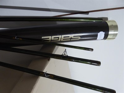 Lot 3084 - A Sage ''Z-Axis'' 4 Section Carbon Salmon Fly Rod, 14'-3'' #9, A Loop ''Blue Line'' 4 section...