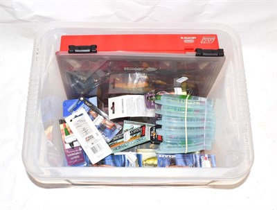 Lot 3096 - Various Lures, Devons, Tobies &c mainly in storage boxes (Qty)