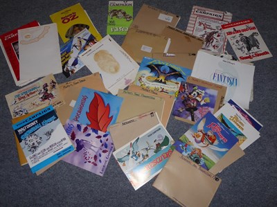 Lot 3102 - Disney Related A Collection Of Assorted Film Promotional Booklets And Similar Paperwork