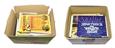 Lot 3107 - Film Related Booklets And Other Paperwork including examples from Star Wars, Star Trek, Disney...