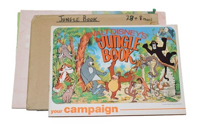 Lot 3112 - Junglebook Film Related Items including set of twelve colour lobby cards, two different Your...