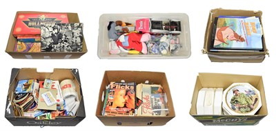 Lot 3120 - Various Film Related Items including games, promotional items, Disney books, soft toys, lead...