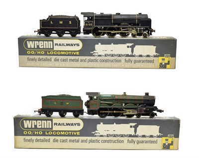 Lot 3217 - Wrenn Two Locomotives W2261 Black Watch LMS 6102 and W2222 Devizes Castle GWR 7002 (both G-F...
