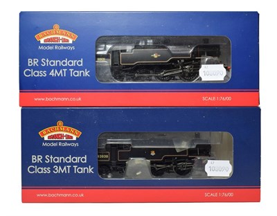 Lot 3259 - Bachmann OO Gauge Two DCC Tank Locomotives 32360 2-6-2 Class 4MT BR80121 and 31975A 2-6-2 Class 3MT