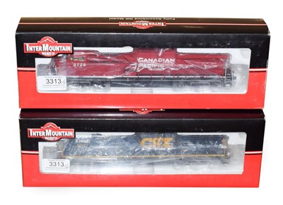 Lot 3313 - Inter Mountain Railway Co. HO Gauge Locomotives 49703S-07 Canadian Pacific ES44AC and 49722S-01 CSX