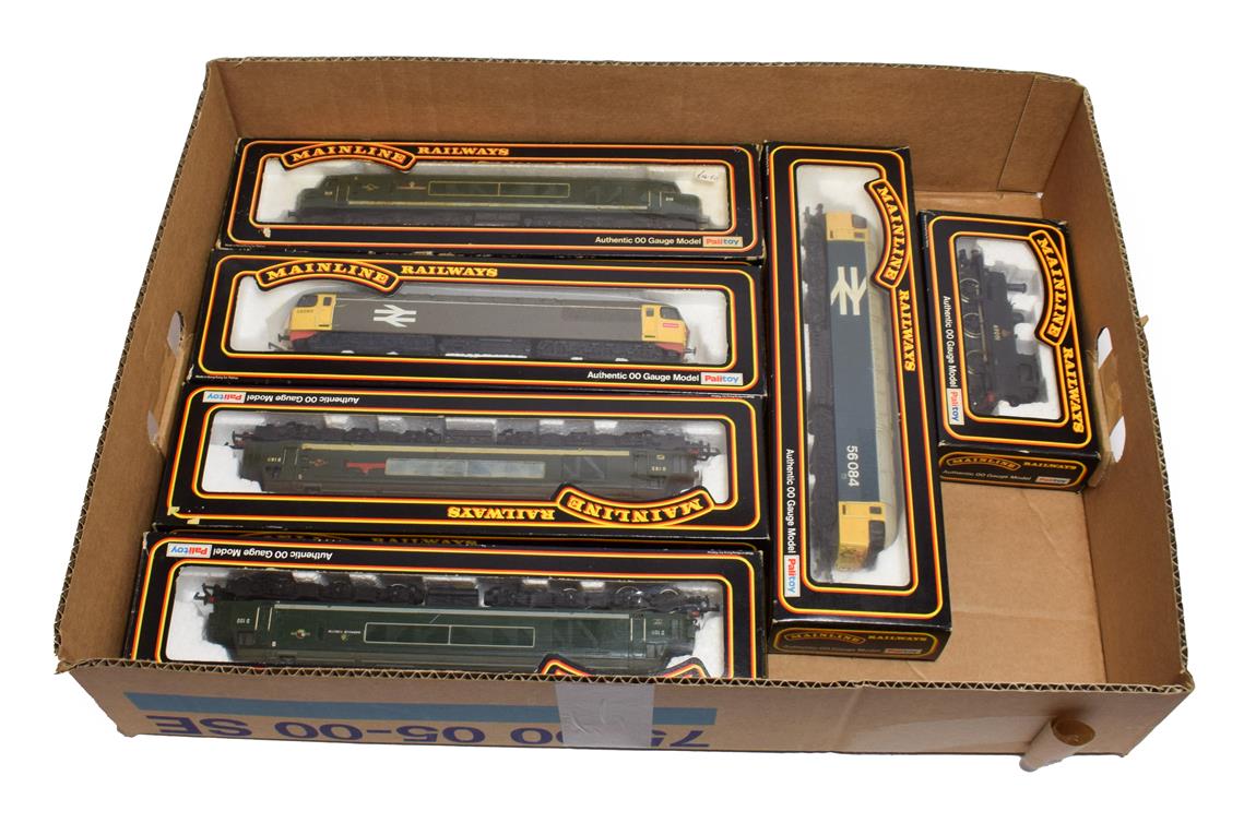 Lot 3322 - Mainline OO Gauge Locomotives 37041 Sherwood Forester, 37041 Type 4 (some repainting) 937044...