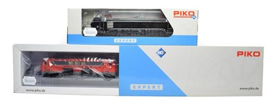 Lot 3330 - Piko Expert HO Gauge 2 Rail 51840 BR 111 DB AG Pantograph Locomotive red livery and 59971 BR...