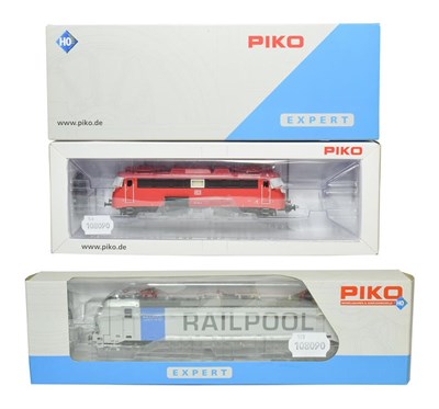 Lot 3334 - Piko Expert HO Locomotives 51808 BR 110.3 DB AG Ep V and 59970 Vectron BR193 Railpool Ep VI (both E