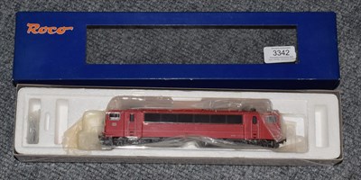 Lot 3342 - Roco HO Gauge 2 Rail 62437 DBAG 155 214-0 Locomotive DB red livery (E box E-G)