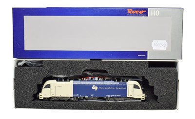 Lot 3350 - Roco HO Gauge 2 Rail 72440 WLC 183 705 Locomotive Wiener Lokalbahnen Cargo livery (E box E-G)