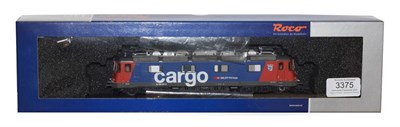 Lot 3375 - Roco HO Gauge 2 Rail SBB Re 620 051-3 Cargo Locomotive blue/red livery (E, in unnumbered box E-G)