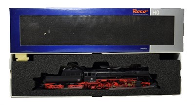 Lot 3379 - Roco HO Gauge 62254 DB 053 045-1 Locomotive black, fitted with sound (E box E-G)