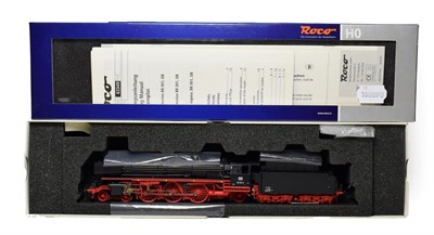 Lot 3380 - Roco HO Gauge 63349 DB 001 150-2 Locomotive black, fitted with sound (E box E-G)