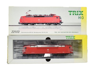 Lot 3394 - Trix HO Gauge 2 Rail 22603 And 22604 DB 120.1 Locomotives (both E boxes G-E) (2)