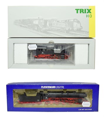 Lot 3396 - Trix HO Gauge 22658 2-6-2T DB 64 026 Locomotive DCC Sound (E box E-G); Fleischmann Digital...