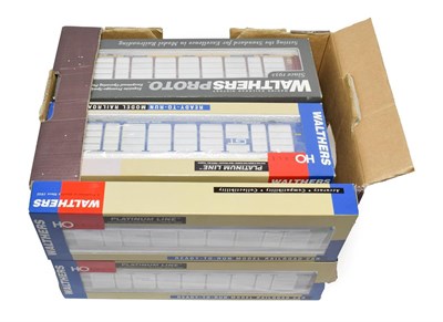 Lot 3406 - Walthers HO Gauge A Collection Of Twelve Tri-Level Auto Carriers (all E boxes G-E) (12)