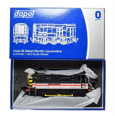 Lot 3422 - Dapol O Gauge Class 08 Diesel Electric Locomotive Inter-City Swansea (E box E-G)