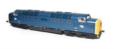 Lot 3431 - Heljan O Gauge Class 55 BR 55011 Locomotive BR blue livery (E box G)