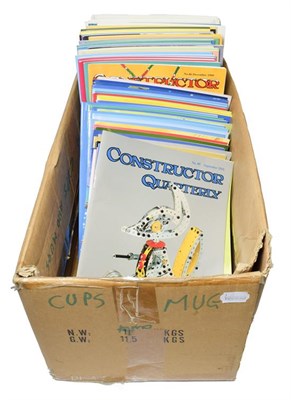 Lot 3464 - Meccano Construction Quarterly a collection of 72 issues (number between 1 and 89)