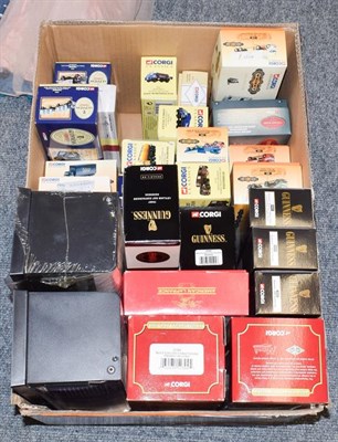 Lot 3487 - Corgi Large Commercials including DAF Heineken and ERF Boddingtons (in hard plastic boxes);...