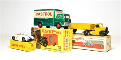 Lot 3511 - Dinky 450 Bedford TK Castrol Lorry (G box G-F, with repair label no.1789) 521 Bedford...