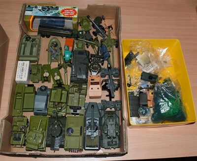 Lot 3526 - Dinky Military A Collection Of Assorted 1970's Models (generally E-G) and a few other models