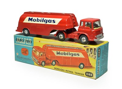 Lot 3556 - Corgi 1140 Bedford TK Mobilgas Petrol Tanker (E box G-E, with card insert)