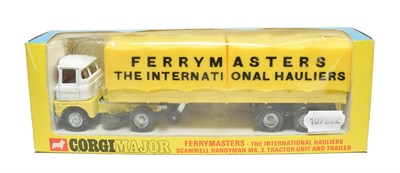 Lot 3560 - Corgi 1147 Ferrymaster Scammell Handyman Tractor Unit And Trailer (E box G-E)