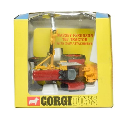 Lot 3576 - Corgi 73 Massey Ferguson 165 Tractor With Saw Attachment (E box E-G)