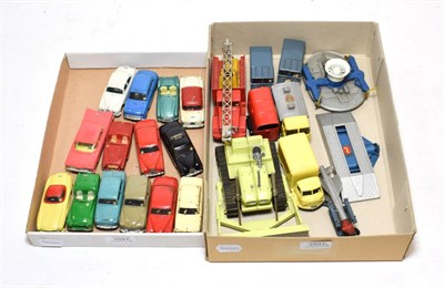 Lot 3597 - Corgi Various Unboxed Vehicles including Euclid TC12 tractor, SRN1 hovercraft, Chipperfield...