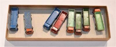 Lot 3603 - Benbros 21 Diesel Wagons 4xorange/green green in different shades; red and blue BPW; together...