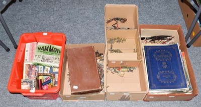 Lot 3670 - Britains A Collection Of Assorted Civilian And Military Figures horse drawn vehicles and...