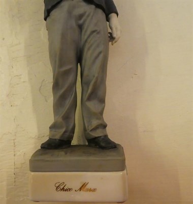 Lot 61 - A collection of 20th Century Algora Parian figures ''Personajez del Cine'' including Buster Keaton