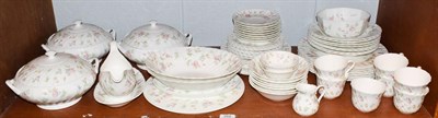 Lot 268 - A quantity of Wedgewood 'Rosehip' pattern dinner and tea wares, including dinner and tea wares...