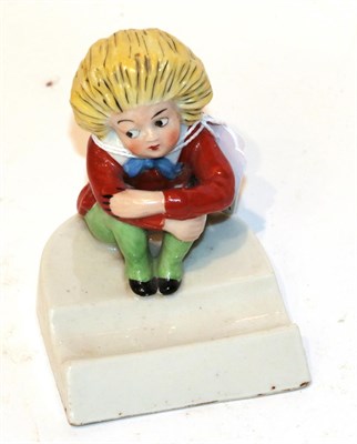 Lot 421 - German figure of a seated Struwwelpeter by F R Greiner Rauenstein